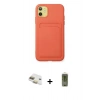 MARSİLYAN™- iPhone 11 Kılıf Vadi Çizgi Prime - Siyah Joko Magic 5D Hayalet Cam + Pers Alüminyum Kamera Lens - GD