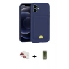 MARSİLYAN™- iPhone 11 Kılıf Vadi Çizgi Prime - Siyah Joko Magic 5D Hayalet Cam + Pers Alüminyum Kamera Lens - KI