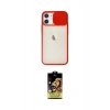 MARSİLYAN™- iPhone 11 Kılıf Vadi Çizgi - Siyah Buffer Cam Ekran Koruyucu