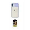 MARSİLYAN™- iPhone 11 Kılıf Vadi Çizgi - Siyah Buffer Cam Ekran Koruyucu