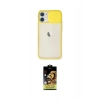 MARSİLYAN™- iPhone 11 Kılıf Vadi Çizgi - Siyah Buffer Cam Ekran Koruyucu