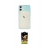 MARSİLYAN™- iPhone 11 Kılıf Vadi Çizgi - Siyah Buffer Cam Ekran Koruyucu