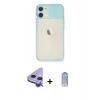MARSİLYAN™- iPhone 11 Kılıf Vadi Çizgi - Siyah Joko Magic 5D Cam + Raze Metal Kamera Lens - MR