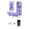 MARSİLYAN™- iPhone 11 Kılıf Vadi Form Prime - Şeffaf 360 Full Body Arka Koruyucu + Yeşil Renkli Kamera Lens Koruma Cam