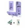 MARSİLYAN™- iPhone 11 Kılıf Vadi Form Prime - Şeffaf Pasifik Cam Ekran Koruyucu + Raze Metal Kamera Lens - KI