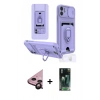 MARSİLYAN™- iPhone 11 Kılıf Vadi Form Prime - Siyah 360 Mat Full Body Arka Koruyucu + Raze Metal Kamera Lens - SH