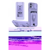 MARSİLYAN™- iPhone 11 Kılıf Vadi Form Prime - Siyah 3D Antistatik Cam Ekran Koruyucu + Renkli Kamera Lens Koruma Cam - SI