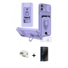 MARSİLYAN™- iPhone 11 Kılıf Vadi Form Prime - Siyah 3D Antistatik Hayalet Cam Ekran Koruyucu + Pers Alüminyum Kamera Lens - GD