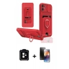 MARSİLYAN™- iPhone 11 Kılıf Vadi Form Prime - Siyah 3D Antistatik Mat Seramik Nano Ekran Koruyucu + PVD Metal Kamera Lens - TU