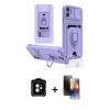 MARSİLYAN™- iPhone 11 Kılıf Vadi Form Prime - Siyah 3D Antistatik Mat Seramik Nano Ekran Koruyucu + PVD Metal Kamera Lens - TU