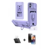 MARSİLYAN™- iPhone 11 Kılıf Vadi Form Prime - Siyah 3D Antistatik Mat Seramik Nano Ekran Koruyucu + Şeffaf Kamera Lens Koruma Cam