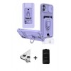 MARSİLYAN™- iPhone 11 Kılıf Vadi Form Prime - Siyah 6D Antistatik Mat Seramik Hayalet Nano Ekran Koruyucu + Raze Metal Kamera Lens - GS
