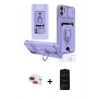 MARSİLYAN™- iPhone 11 Kılıf Vadi Form Prime - Siyah 6D Antistatik Mat Seramik Hayalet Nano Ekran Koruyucu + Pers Alüminyum Kamera Lens - KI