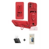 MARSİLYAN™- iPhone 11 Kılıf Vadi Form Prime - Siyah 6D Mat Seramik Hayalet Nano Ekran Koruyucu + Kamera Lens Koruma Cam - SF