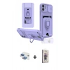 MARSİLYAN™- iPhone 11 Kılıf Vadi Form Prime - Siyah Bilvis 3D Cam Ekran Koruyucu + Pers Alüminyum Kamera Lens - GI