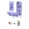 MARSİLYAN™- iPhone 11 Kılıf Vadi Form Prime - Siyah Bilvis 3D Cam Ekran Koruyucu + Pers Alüminyum Kamera Lens - KI