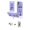 MARSİLYAN™- iPhone 11 Kılıf Vadi Form Prime - Siyah Bilvis 3D Cam Ekran Koruyucu + Pers Alüminyum Kamera Lens - YL
