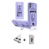 MARSİLYAN™- iPhone 11 Kılıf Vadi Form Prime - Siyah Bilvis 3D Cam Ekran Koruyucu + Raze Metal Kamera Lens - GS
