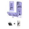 MARSİLYAN™- iPhone 11 Kılıf Vadi Form Prime - Siyah Bilvis 3D Mat Cam Ekran Koruyucu + Kamera Lens Koruma Cam - SF
