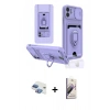 MARSİLYAN™- iPhone 11 Kılıf Vadi Form Prime - Siyah Bilvis 3D Mat Cam Ekran Koruyucu + Pers Alüminyum Kamera Lens - GI