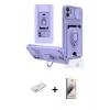 MARSİLYAN™- iPhone 11 Kılıf Vadi Form Prime - Siyah Bilvis 3D Mat Cam Ekran Koruyucu + Renkli Kamera Lens Koruma Cam - TU