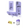 MARSİLYAN™- iPhone 11 Kılıf Vadi Form Prime - Siyah Bilvis 5in1 3D Magic Cam Ekran Koruyucu + Rainbow Kamera Lens Koruma Cam - KI