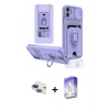 MARSİLYAN™- iPhone 11 Kılıf Vadi Form Prime - Siyah Bilvis 5in1 3D Magic Cam Ekran Koruyucu + Pers Alüminyum Kamera Lens - LT