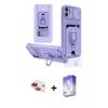 MARSİLYAN™- iPhone 11 Kılıf Vadi Form Prime - Siyah Bilvis 5in1 3D Magic Cam Ekran Koruyucu + Pers Alüminyum Kamera Lens - KI