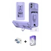 MARSİLYAN™- iPhone 11 Kılıf Vadi Form Prime - Siyah Bilvis 5in1 3D Magic Cam Ekran Koruyucu + Pers Alüminyum Kamera Lens - GI