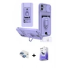 MARSİLYAN™- iPhone 11 Kılıf Vadi Form Prime - Siyah Bilvis 5in1 5D Magic Hayalet Cam Ekran Koruyucu + Pers Alüminyum Kamera Lens - GI
