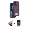 MARSİLYAN™- iPhone 11 Kılıf Vadi Klasik Serisi - Şeffaf 360 Full Body Arka Koruyucu + Raze Metal Kamera Lens - SH