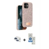 MARSİLYAN™- iPhone 11 Kılıf Vadi Klasik Serisi - Şeffaf Royal Nano Ekran Koruyucu + Pers Alüminyum Kamera Lens - LT