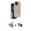 MARSİLYAN™- iPhone 11 Kılıf Vadi Klasik Serisi - Siyah 3D Antistatik Seramik Nano Ekran Koruyucu + Raze Metal Kamera Lens - KI