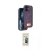 MARSİLYAN™- iPhone 11 Kılıf Vadi Klasik Serisi - Siyah 6D Mat Seramik Hayalet Nano Ekran Koruyucu
