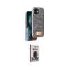 MARSİLYAN™- iPhone 11 Kılıf Vadi Klasik Serisi - Siyah Bilvis Hayalet Cam Ekran Koruyucu