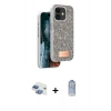 MARSİLYAN™- iPhone 11 Kılıf Vadi Klasik Serisi - Siyah Joko Magic 5D Cam + Pers Alüminyum Kamera Lens - GI