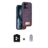 MARSİLYAN™- iPhone 11 Kılıf Vadi Klasik Serisi - Siyah Joko Magic 5D Cam + PVD Metal Kamera Lens - TU