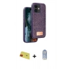 MARSİLYAN™- iPhone 11 Kılıf Vadi Klasik Serisi - Siyah Joko Magic 5D Cam + Rainbow Kamera Lens Koruma Cam - KI