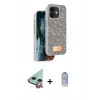 MARSİLYAN™- iPhone 11 Kılıf Vadi Klasik Serisi - Siyah Joko Magic 5D Cam + Raze Metal Kamera Lens - KI