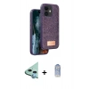 MARSİLYAN™- iPhone 11 Kılıf Vadi Klasik Serisi - Siyah Joko Magic 5D Cam + Raze Metal Kamera Lens - MI