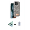 MARSİLYAN™- iPhone 11 Kılıf Vadi Klasik Serisi - Siyah Joko Magic 5D Cam + Raze Metal Kamera Lens - MI