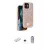 MARSİLYAN™- iPhone 11 Kılıf Vadi Klasik Serisi - Siyah Joko Magic 5D Cam + Renkli Kamera Lens Koruma Cam - SI