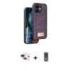 MARSİLYAN™- iPhone 11 Kılıf Vadi Klasik Serisi - Siyah Joko Magic 5D Hayalet Cam + Pers Alüminyum Kamera Lens - KI