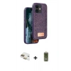 MARSİLYAN™- iPhone 11 Kılıf Vadi Klasik Serisi - Siyah Joko Magic 5D Hayalet Cam + Pers Alüminyum Kamera Lens - GD