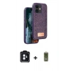 MARSİLYAN™- iPhone 11 Kılıf Vadi Klasik Serisi - Siyah Joko Magic 5D Hayalet Cam + PVD Metal Kamera Lens - MI