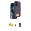 MARSİLYAN™- iPhone 11 Kılıf Vadi Klasik Serisi - Siyah Joko Magic 5D Hayalet Cam + Rainbow Kamera Lens Koruma Cam - KI