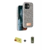 MARSİLYAN™- iPhone 11 Kılıf Vadi Klasik Serisi - Siyah Joko Magic 5D Hayalet Cam + Rainbow Kamera Lens Koruma Cam - KI