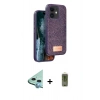 MARSİLYAN™- iPhone 11 Kılıf Vadi Klasik Serisi - Siyah Joko Magic 5D Hayalet Cam + Raze Metal Kamera Lens - MI