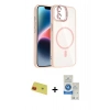 MARSİLYAN™- iPhone 11 Kılıf Yadigar Asil Koleksiyonu - Şeffaf Royal Nano Ekran Koruyucu + Rainbow Kamera Lens Koruma Cam - KI