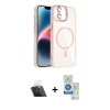 MARSİLYAN™- iPhone 11 Kılıf Yadigar Asil Koleksiyonu - Şeffaf Royal Nano Ekran Koruyucu + Kamera Lens Koruma Cam - SF